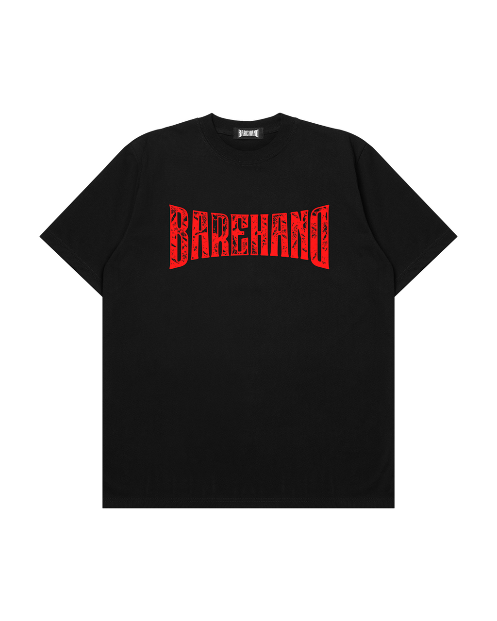 BAREHAND RUSTY - (RED ON BLACK)