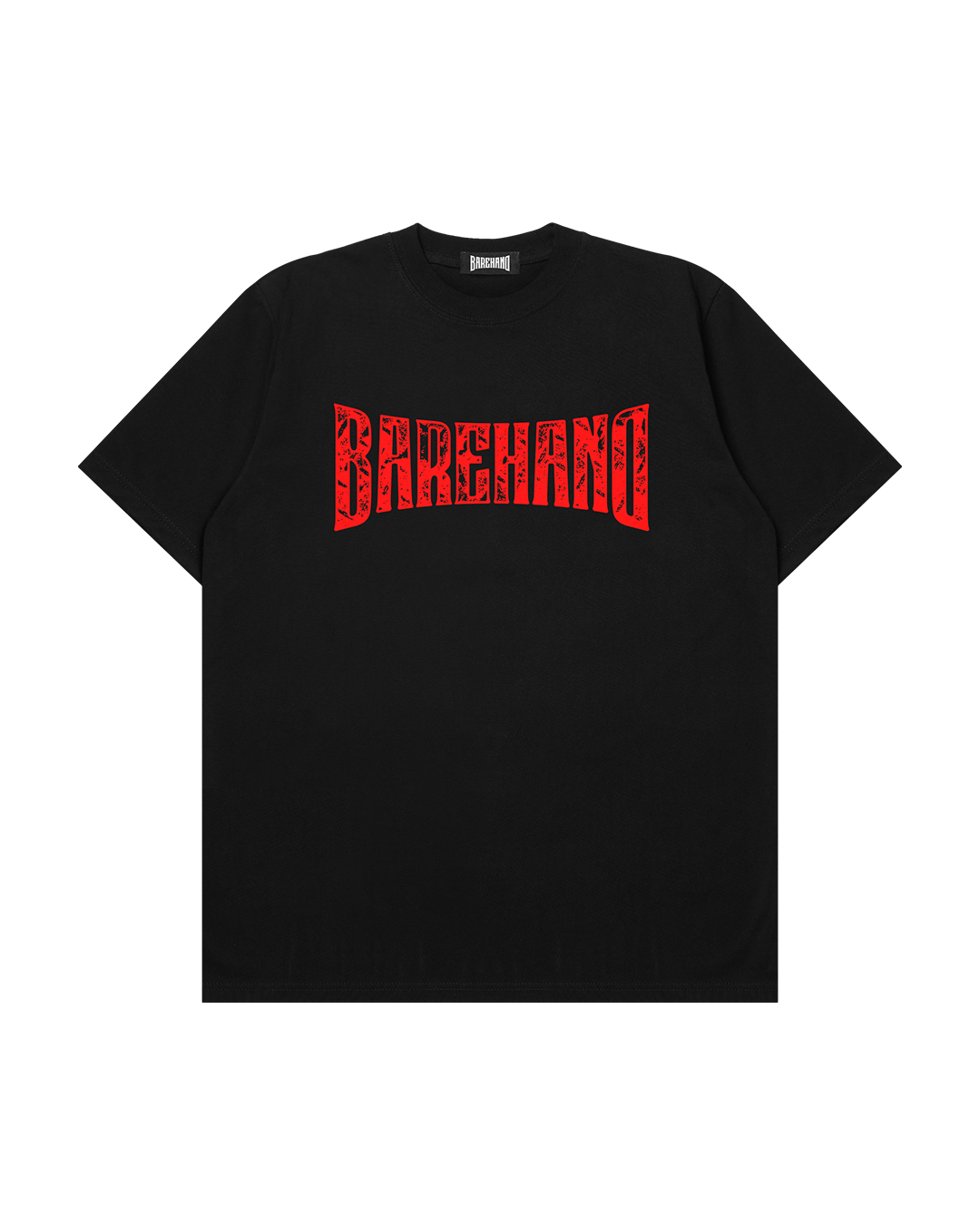 BAREHAND RUSTY - (RED ON BLACK)