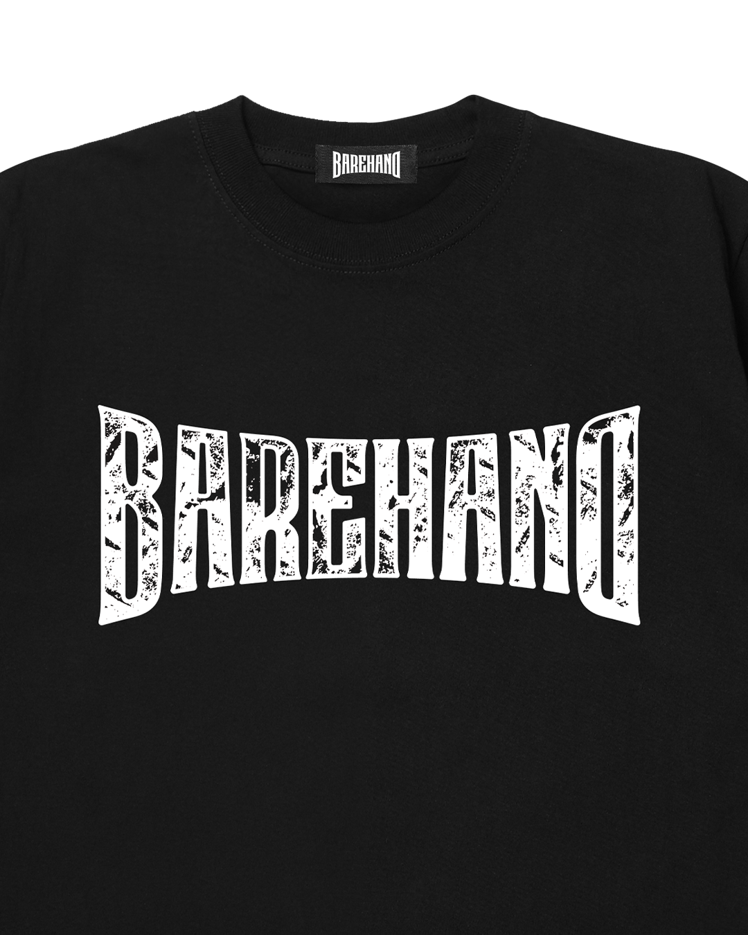 BAREHAND - RUSTY (WHITE ON BLACK)