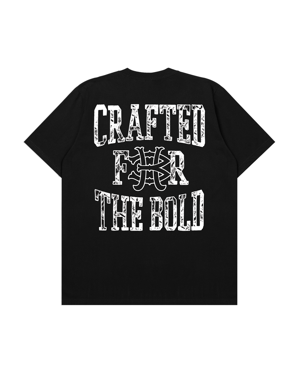 BAREHAND - RUSTY (WHITE ON BLACK)